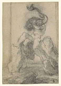 Marine God Dolphin Gian Lorenzo Bernini Italian Marine God Dolphin Gian Lorenzo Bernini Italian