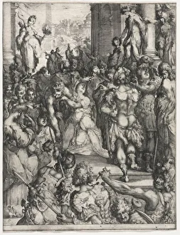 Martyrdom Saint Lucy Jacques Bellange French Martyrdom Saint Lucy Jacques Bellange French