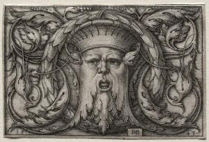 Mask 1543 Hans Sebald Beham German 1500-1550 Mask 1543 Hans Sebald Beham German 1500-1550