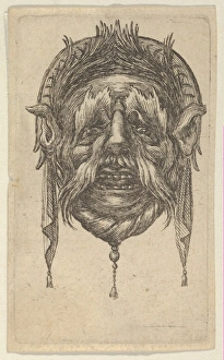Mask Long Eyebrows Mustache Headdress Dangling Cloth Mask Long Eyebrows Mustache Headdress Dangling Cloth