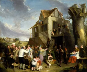 May Day, William Collins, 1788-1847, British May Day, William Collins, 1788-1847, British