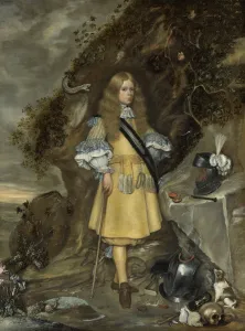 Memorial Portrait of Moses ter Borch, Gerard ter Borch, II, Gesina ter Borch, 1667 - 1669 Memorial Portrait of Moses ter Borch, Gerard ter Borch, II, Gesina ter Borch, 1667 - 1669