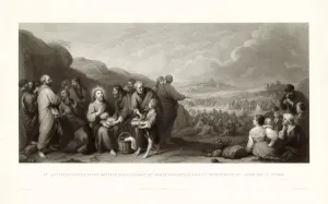 The miracle of the loaves and fishes, after O The miracle of the loaves and fishes, after O