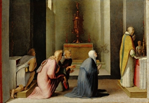 The Miraculous Communion of Saint Catherine of Siena The Miraculous Communion of Saint Catherine of Siena