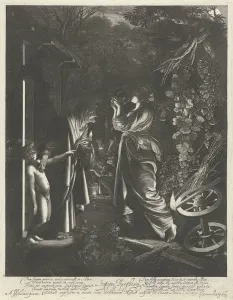 Mocking Ceres goddess Ceres looking daughter Proserpina Mocking Ceres goddess Ceres looking daughter Proserpina