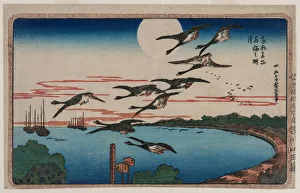 Full Moon Takanawa series Famous Places Eastern Capital Full Moon Takanawa series Famous Places Eastern Capital