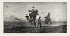 Morning in the Desert, from a Painting by Carl Haag Morning in the Desert, from a Painting by Carl Haag