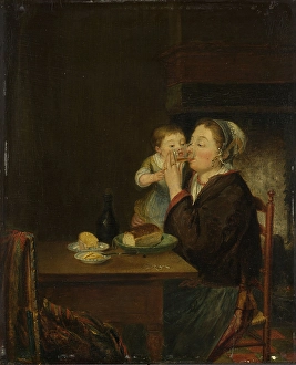 A Mother with her Child, Louis Bernard Coclers, 1794 A Mother with her Child, Louis Bernard Coclers, 1794