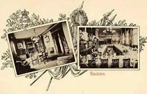 Officers Mess Gallery: Multiview postcards Officers mess Bautzen Army