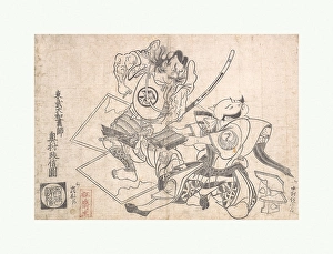 Nakamura Denkuro Asaina no Saburo Nakajima Kanzaemon Nakamura Denkuro Asaina no Saburo Nakajima Kanzaemon