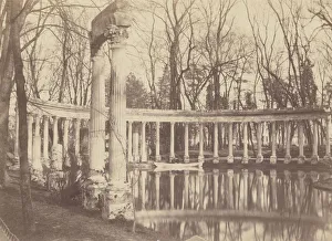Naumachia Parc Monceau Paris Charles Marville Naumachia Parc Monceau Paris Charles Marville