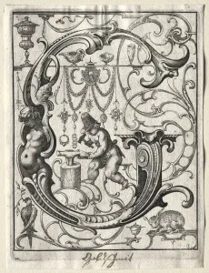 New ABC Booklet G 1627 Lucas Kilian German 1579-1637 New ABC Booklet G 1627 Lucas Kilian German 1579-1637