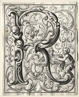 New ABC Booklet R 1627 Lucas Kilian German 1579-1637 New ABC Booklet R 1627 Lucas Kilian German 1579-1637