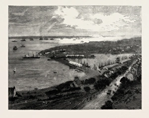 The New Docks at Milford Haven, South Wales, Uk, 1889