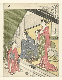 New Yoshiwara Shin Yoshiwara title object Ten summer scenes New Yoshiwara Shin Yoshiwara title object Ten summer scenes