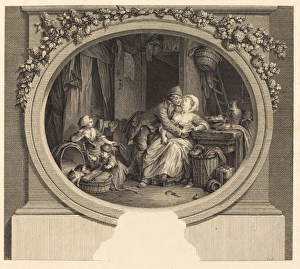 Nicolas Delaunay after Sigmund Freudenberger (French, 1739 - 1792), La FAA licitAA Nicolas Delaunay after Sigmund Freudenberger (French, 1739 - 1792), La FAA licitAA