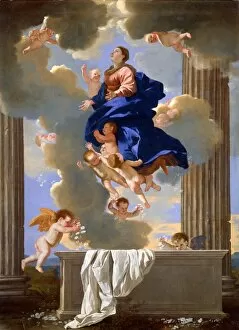 Virgin Collection: Nicolas Poussin, The Assumption of the Virgin, French, 1594-1665, c