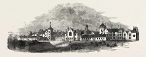 North-West Front of the Asylum Near Arlsey, Bedfordshire, for the Insane Poor Of North-West Front of the Asylum Near Arlsey, Bedfordshire, for the Insane Poor Of