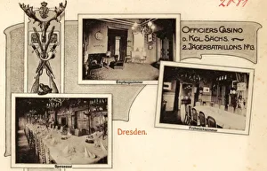 Officers Mess Gallery: Officers mess Dresden Multiview postcards Rooms