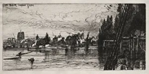 Old Chelsea Church 1865 Francis Seymour Haden Old Chelsea Church 1865 Francis Seymour Haden