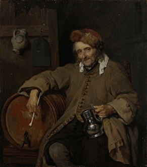 The Old Drinker, Gabriel Metsu, c. 1661 - c. 1663 The Old Drinker, Gabriel Metsu, c. 1661 - c. 1663
