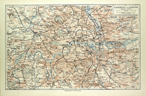 <b class=qtipBold><figcaption>Old Map of London</figcaption></b><br>OLD MAP OF LONDON<br><em>© copyright Quint Lox Limited</em> Old Map of London