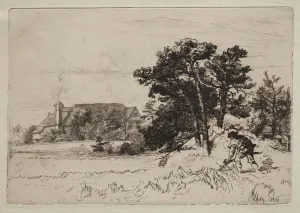 Old Willesley House 1865 Francis Seymour Haden Old Willesley House 1865 Francis Seymour Haden