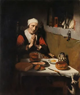 Old Woman Saying Grace Prayer Old woman prayer Old Woman Saying Grace Prayer Old woman prayer