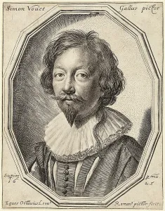 Ottavio Leoni, Simon Vouet, Italian, c. 1578 - 1630, 1625, engraving Ottavio Leoni, Simon Vouet, Italian, c. 1578 - 1630, 1625, engraving