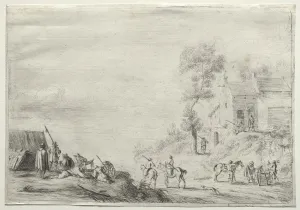 Outpost Robert van den Hoecke Flemish 1622-1668 Outpost Robert van den Hoecke Flemish 1622-1668