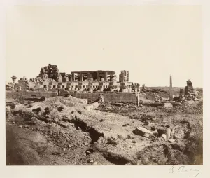 Overview site Karnak Thebes Egypt Henry Cammas Overview site Karnak Thebes Egypt Henry Cammas