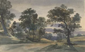 Parkland View Dusk ca 1879 Watercolor graphite Parkland View Dusk ca 1879 Watercolor graphite