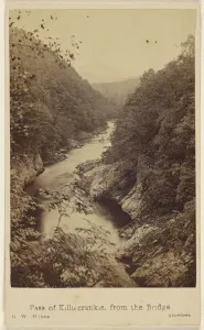 Pass Killiecrankie Bridge George Washington Wilson Pass Killiecrankie Bridge George Washington Wilson
