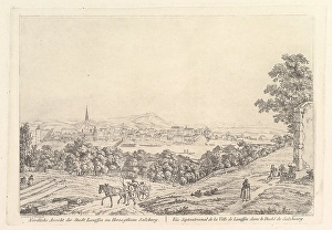 Paths Dukedom Salzburg early 19th century Etching Paths Dukedom Salzburg early 19th century Etching