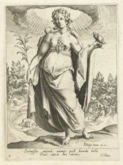 Peace, Zacharias Dolendo, Jacob de Gheyn (II), Hugo de Groot, c. 1596 - c. 1597 Peace, Zacharias Dolendo, Jacob de Gheyn (II), Hugo de Groot, c. 1596 - c. 1597