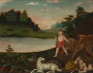 Peaceable Kingdom 1816-1818 Edward Hicks American Peaceable Kingdom 1816-1818 Edward Hicks American