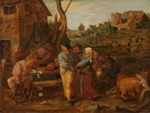 Peasant Brawl Boer Fighting Party Quarrel drunken farmers playing cards Peasant Brawl Boer Fighting Party Quarrel drunken farmers playing cards