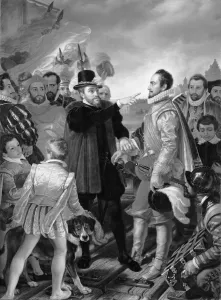 Philip II King Spain William I Prince Orange Philip II King Spain William I Prince Orange