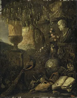 Philosophical Vanitas life oil oak wood 52 x 41 cm Philosophical Vanitas life oil oak wood 52 x 41 cm