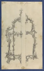 Pier Glass Frames Chippendale Drawings Vol I Pier Glass Frames Chippendale Drawings Vol I