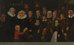 Pieter Hoeveafter: Portrait mothers servants Pieter Hoeveafter: Portrait mothers servants