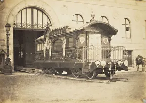 Pius IX Railroad Car Gustave Le Gray French 1820 Pius IX Railroad Car Gustave Le Gray French 1820