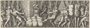 Plate 2 various figures carrying out tasks include tying Plate 2 various figures carrying out tasks include tying
