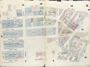 Pearl Street Gallery: Plate 9: Map bounded by Pearl Street, Chatham Street, Duane Street, Rose Street