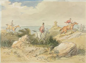 Pleasures Hunting Hablot Knight Browne British Pleasures Hunting Hablot Knight Browne British