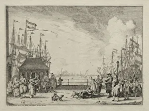 Port Amsterdam 1701 Ludolf Backhuysen Dutch 1631-1708 Port Amsterdam 1701 Ludolf Backhuysen Dutch 1631-1708