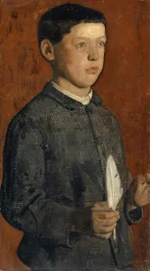 Portrait August Hodler Pupil 1875 oil canvas Portrait August Hodler Pupil 1875 oil canvas