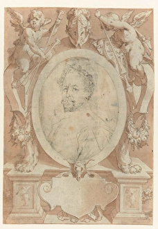 Portrait of B. Spranger, Jan Harmensz. Muller, 1595 - 1597 Portrait of B. Spranger, Jan Harmensz. Muller, 1595 - 1597