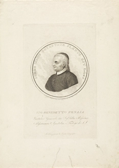 Portrait Benedetto Fenaja clergyman historical persons Portrait Benedetto Fenaja clergyman historical persons