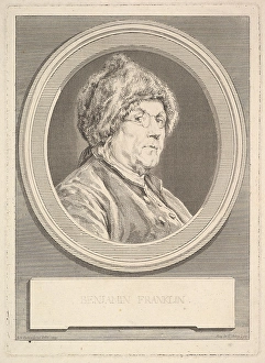 Portrait Benjamin Franklin 1777 Etching first state Portrait Benjamin Franklin 1777 Etching first state